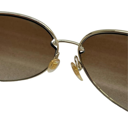 Gucci Sunglasses Eyewear White Gold — view 5