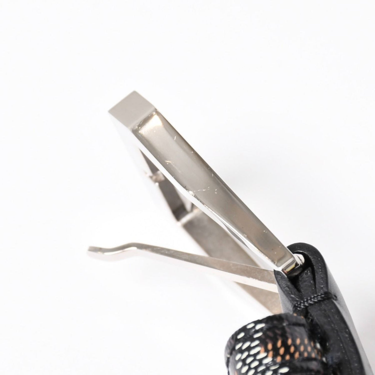 Goyard Belt Fregat 85 Black Brown Silver — view 6