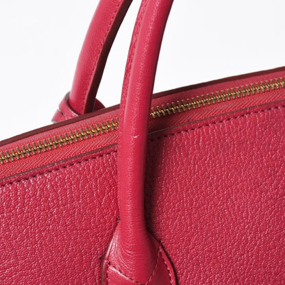 Louis Vuitton Automatic Marble Handbag Gray Leather Raspberry — view 7