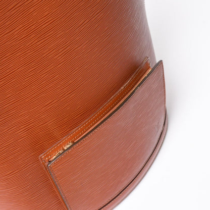 Louis Vuitton Backpack Epi Leather Kobran Kenya Brown Gold — view 8