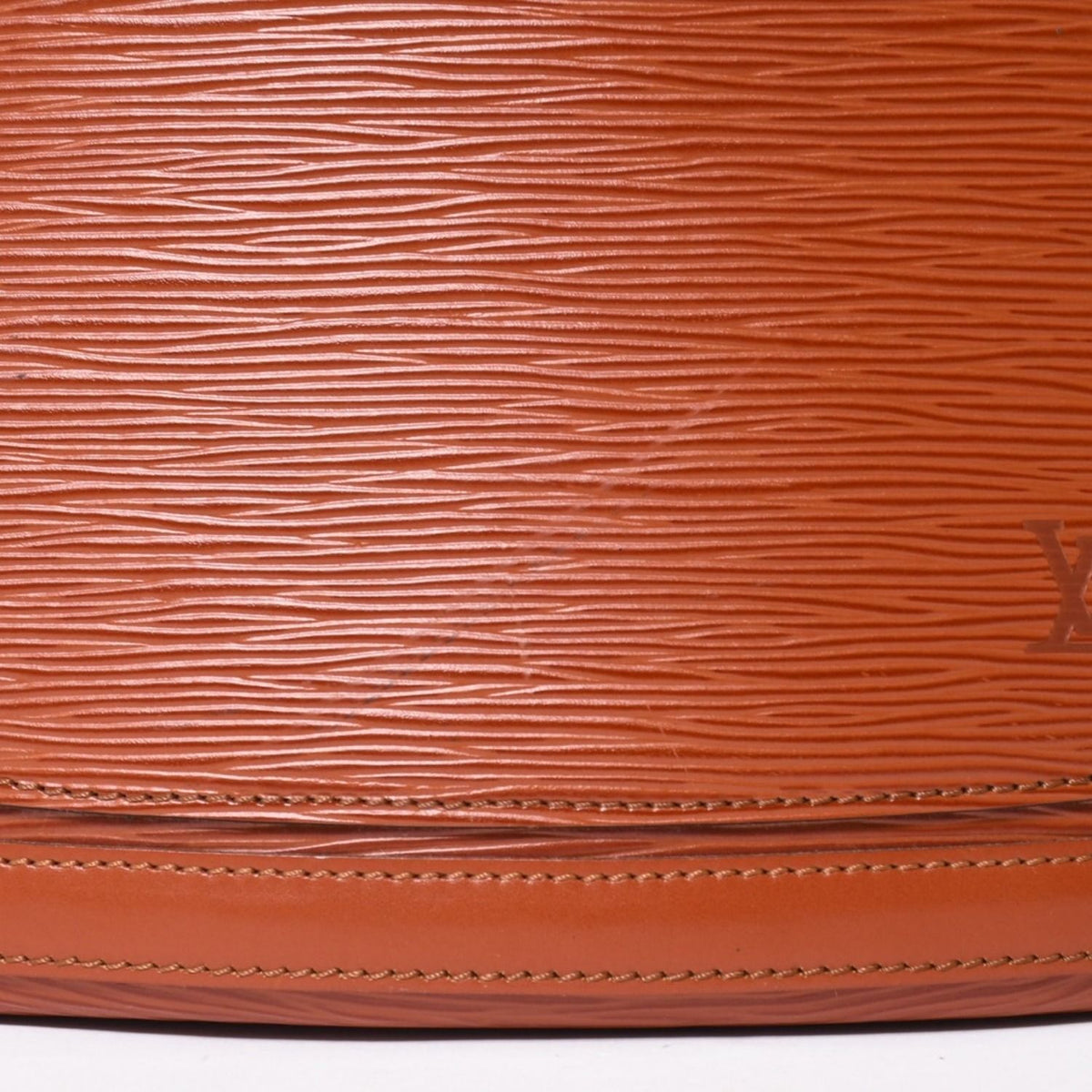 Louis Vuitton Backpack Epi Leather Kobran Kenya Brown Gold — view 6