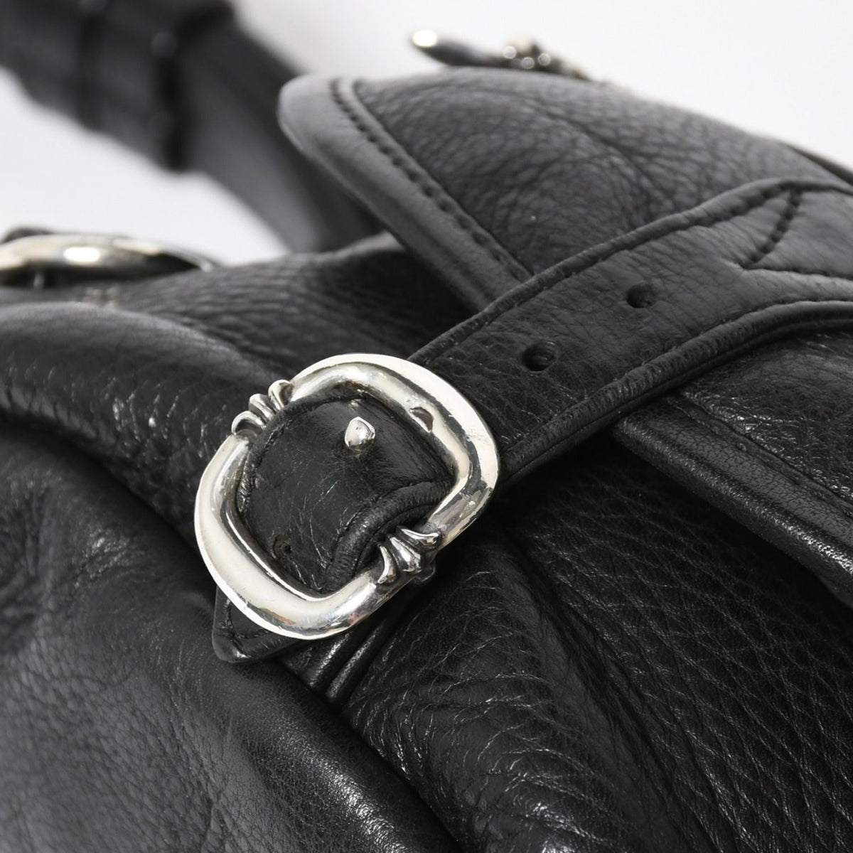 Chrome Hearts 1 Snat Pack Gunslinger Belt Waist Bag Black Silver — view 8