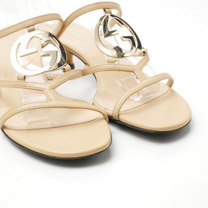 Gucci Sandals GG Logo Interlocking G Mules — view 4