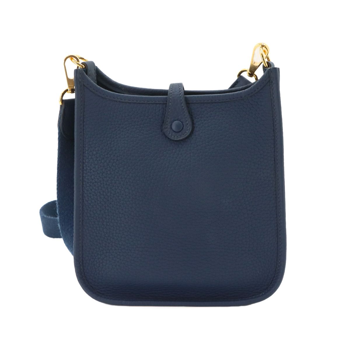 Hermes Evelyne Amazon TPM Shoulder Bag Taurillon Clemence Bleu Nuit — view 2