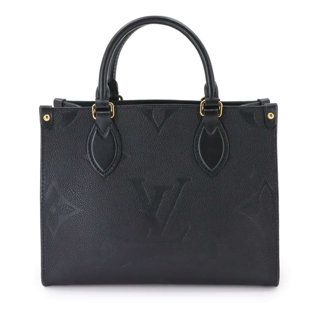 Louis Vuitton Monogram Empreinte On The Go PM 2-Way Tote Shoulder Bag Noir — view 3