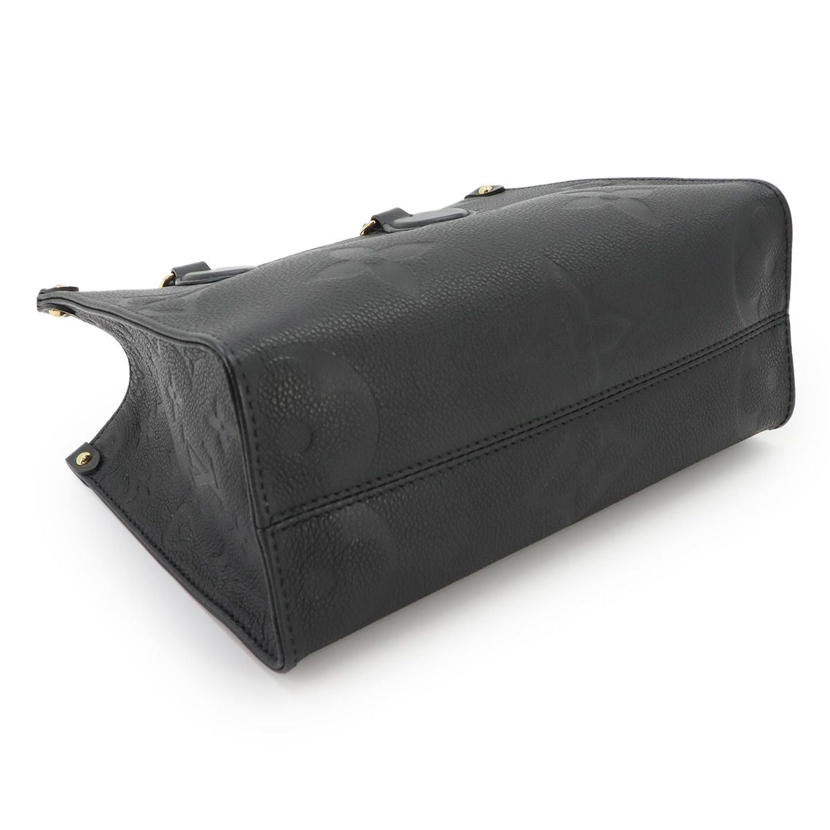 Louis Vuitton Monogram Empreinte On The Go PM 2-Way Tote Shoulder Bag Noir — view 5