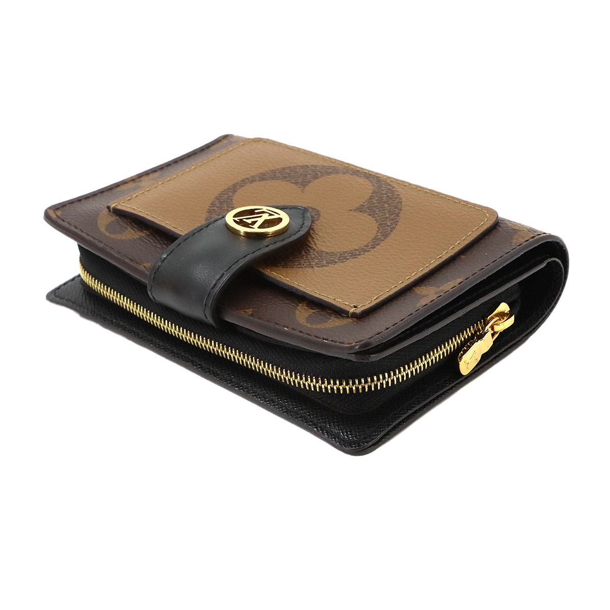 Louis Vuitton Monogram Giant Reverse Portefeuille Juliette Wallet Bifold — view 5