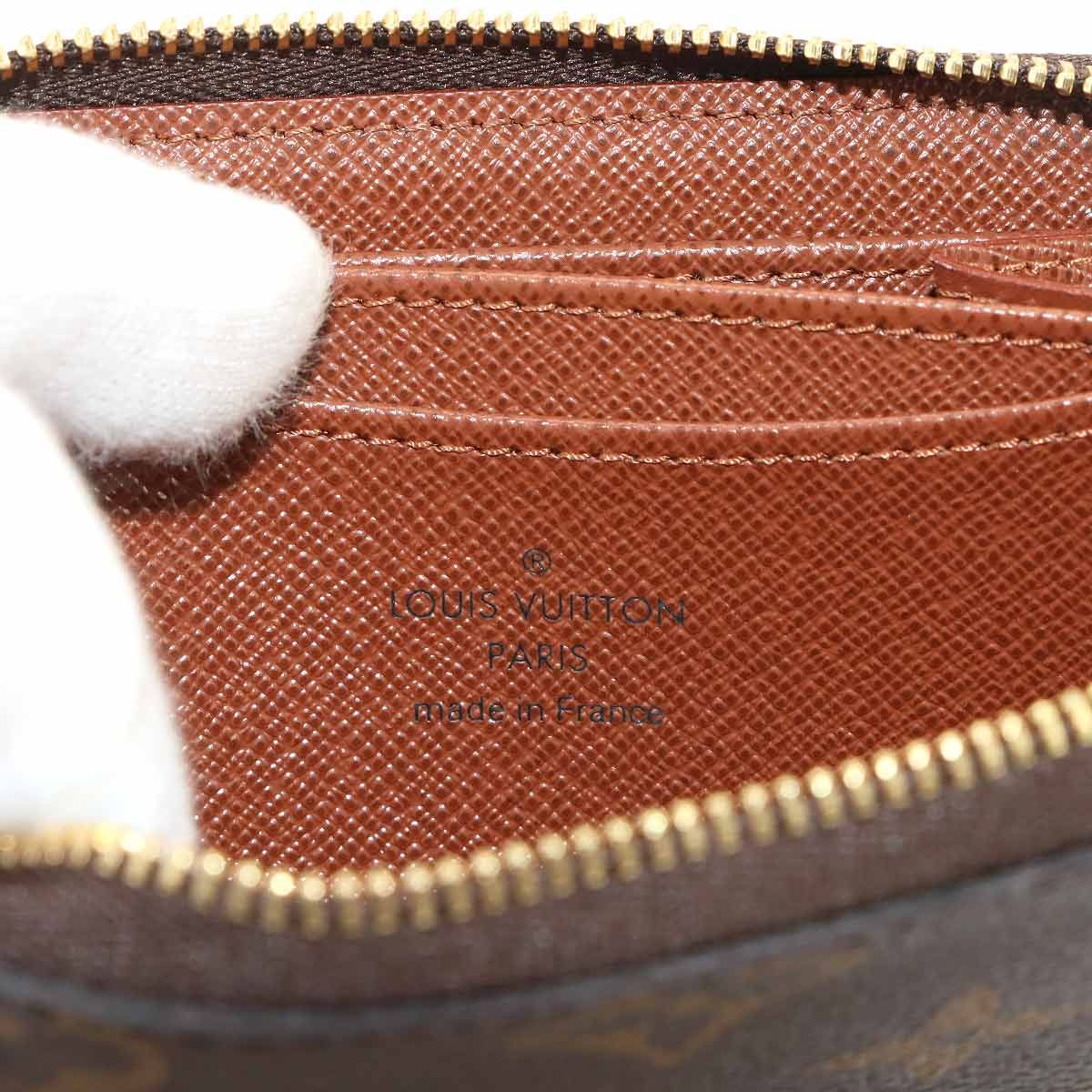 Louis Vuitton Monogram Zippy Coin Purse Brown — view 7