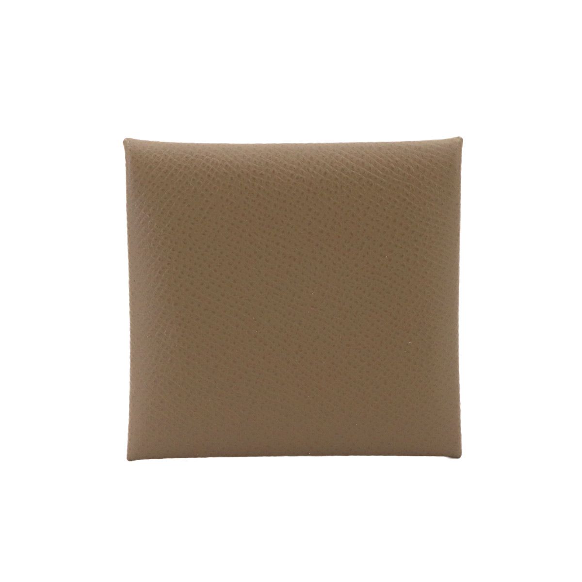 Hermes Bastia Coin Purse Epsom Etoupe Silver — view 3