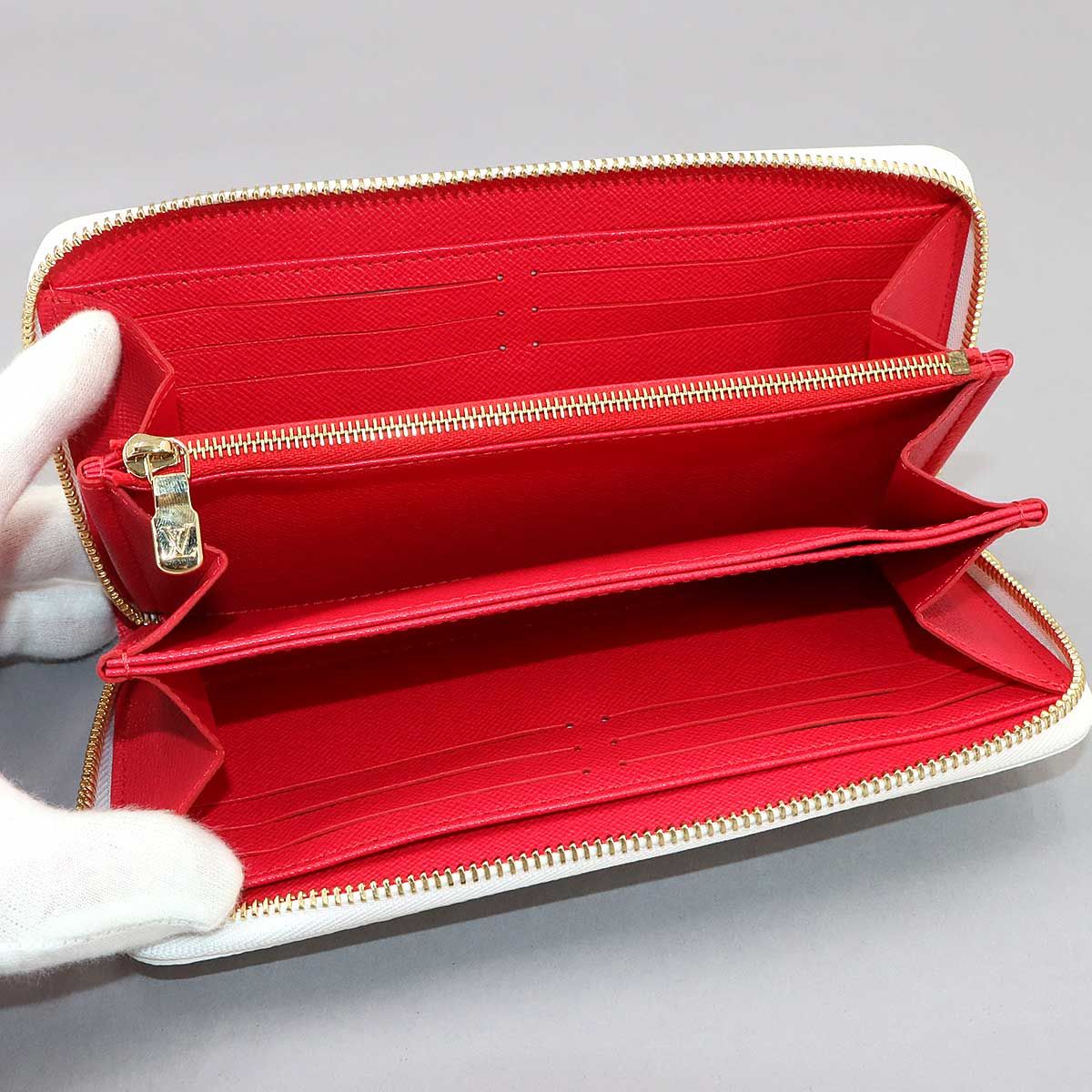 Louis Vuitton LV x Takashi Murakami Zippy Wallet Zip Around Monogram Cherry — view 6