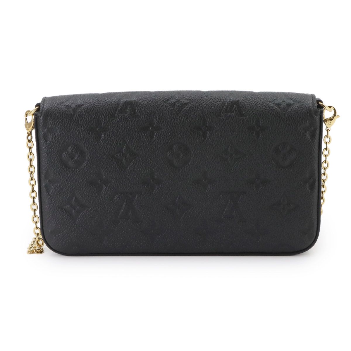 Louis Vuitton Monogram Empreinte Pochette Felicie Chain Wallet Leather — view 3