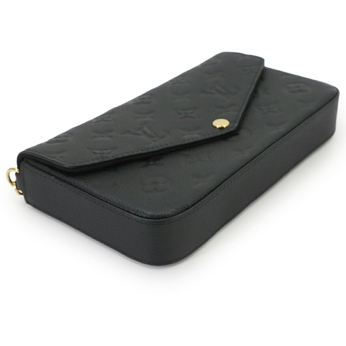 Louis Vuitton Monogram Empreinte Pochette Felicie Chain Wallet Leather — view 5