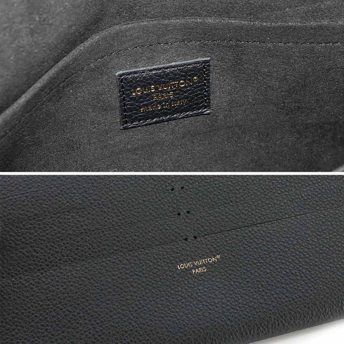 Louis Vuitton Monogram Empreinte Pochette Felicie Chain Wallet Leather — view 8