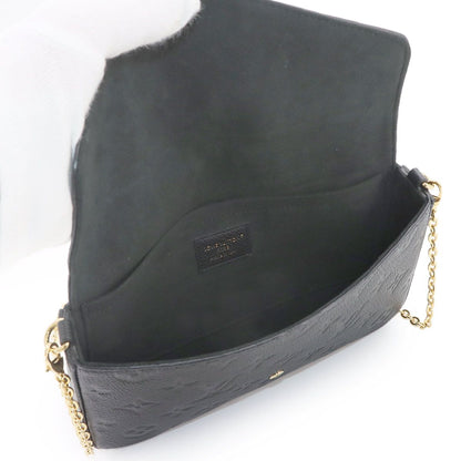 Louis Vuitton Monogram Empreinte Pochette Felicie Chain Wallet Leather — view 7