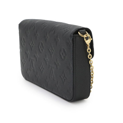 Louis Vuitton Monogram Empreinte Pochette Felicie Chain Wallet Leather — view 4