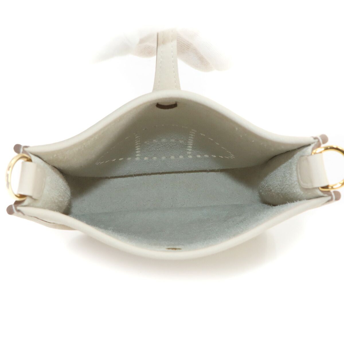 Hermes Evelyne Amazon TPM Shoulder Bag Taurillon Clemence Cles — view 7