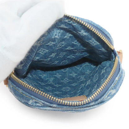 Louis Vuitton LV Remix Pochette Fairfax Shoulder Bag Monogram Denim Blue — view 7