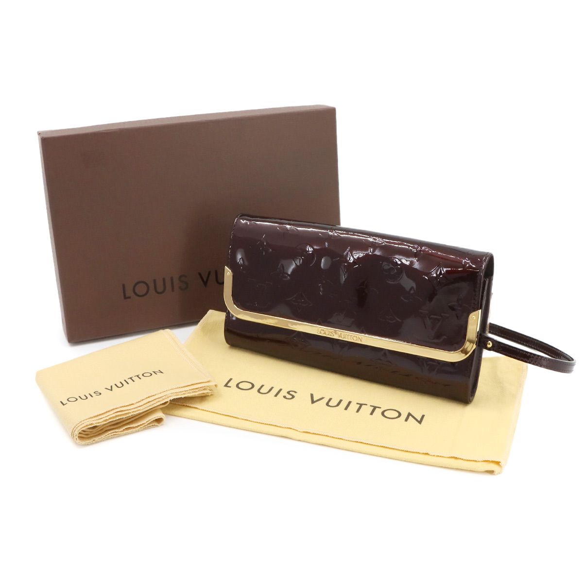 Louis Vuitton Monogram Vernis Rossmore MM 2-Way Clutch Shoulder Bag Leather — view 2