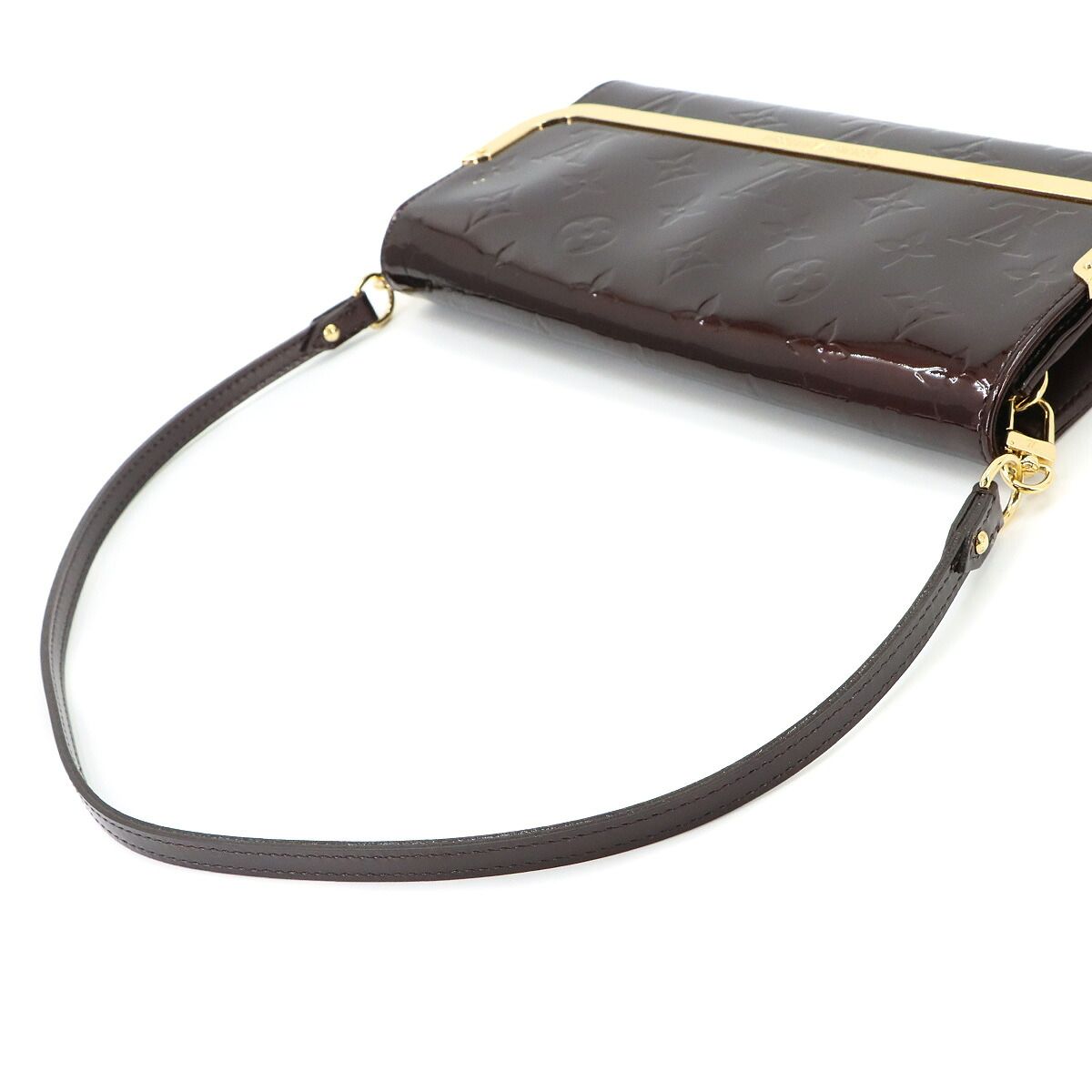 Louis Vuitton Monogram Vernis Rossmore MM 2-Way Clutch Shoulder Bag Leather — view 5