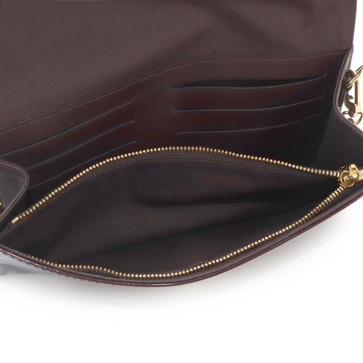 Louis Vuitton Monogram Vernis Rossmore MM 2-Way Clutch Shoulder Bag Leather — view 7
