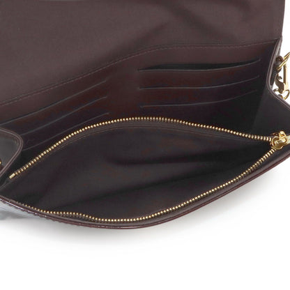 Louis Vuitton Monogram Vernis Rossmore MM 2-Way Clutch Shoulder Bag Leather — view 7