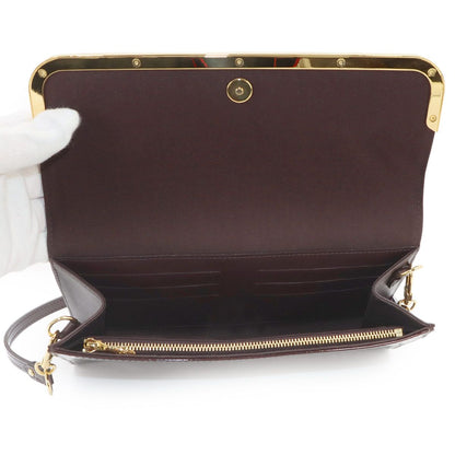 Louis Vuitton Monogram Vernis Rossmore MM 2-Way Clutch Shoulder Bag Leather — view 6