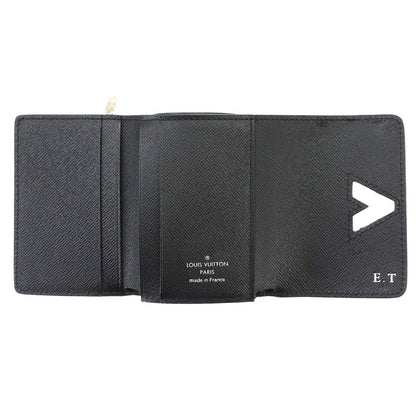 Louis Vuitton Epi Portefeuille Twist Compact XS Trifold Wallet Leather Noir — view 6