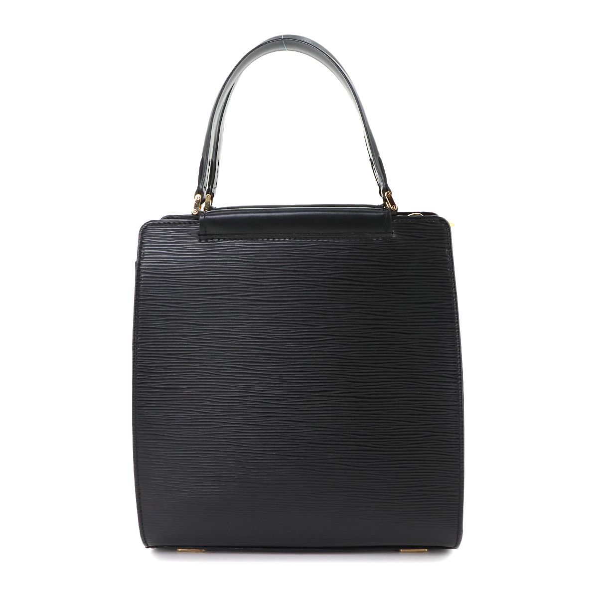 Louis Vuitton Epi Figari PM Hand Bag Leather Noir Gold — view 3