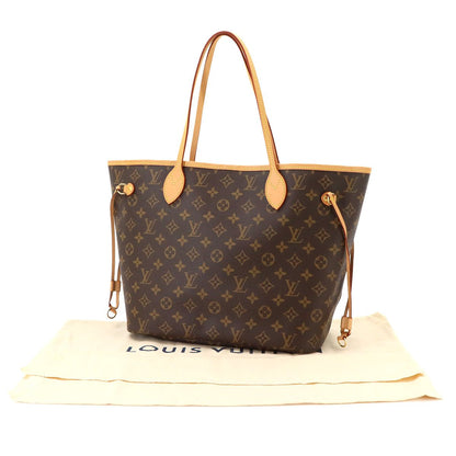 Louis Vuitton Monogram Neverfull MM Tote Bag Brown Pivoine — view 2
