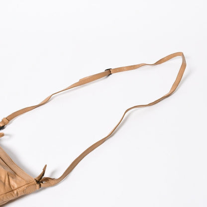 Balenciaga Classic Cross Belt Bag Calfskin Beige Antique Gold — view 4