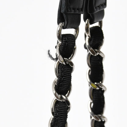 Chanel 2-Way Shoulder Bag Chain Deauville Line Navy — view 6