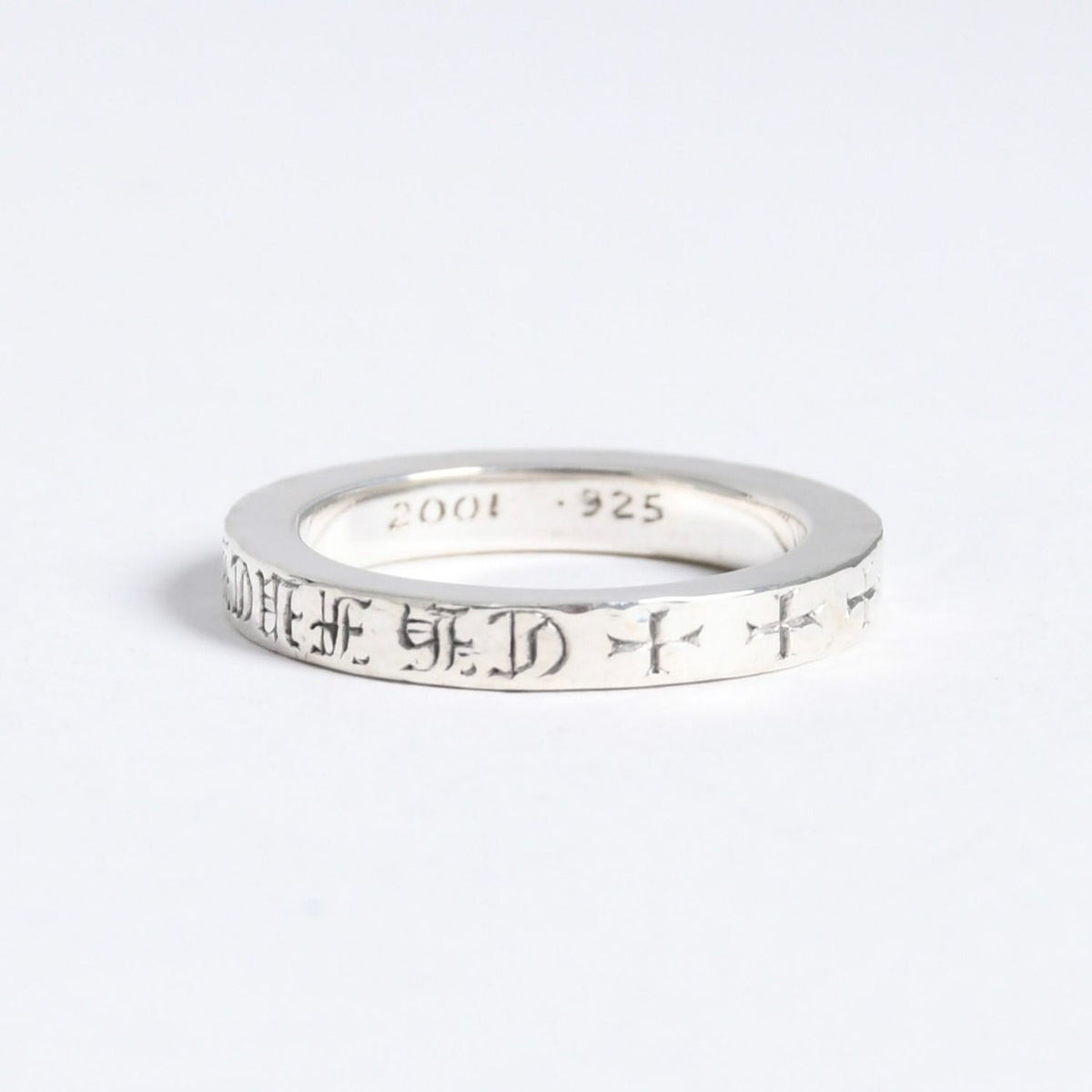 Chrome Hearts Spacer Fck You Ring 925 Sterling Silver