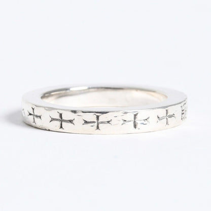 Chrome Hearts Spacer Fck You Ring 925 Sterling Silver — view 6