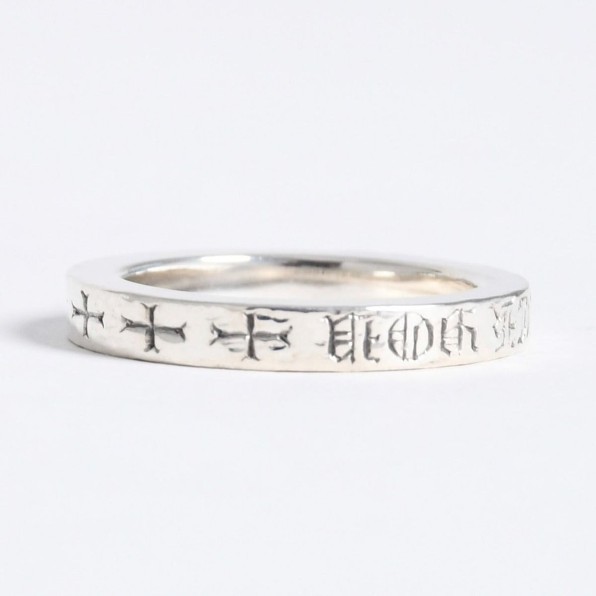 Chrome Hearts Spacer Fck You Ring 925 Sterling Silver — view 8