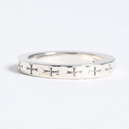 Chrome Hearts Spacer Fck You Ring 925 Sterling Silver — view 5