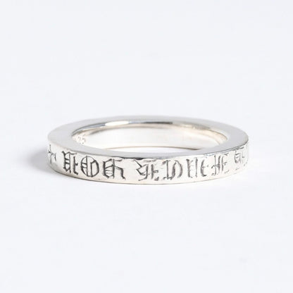 Chrome Hearts Spacer Fck You Ring 925 Sterling Silver — view 4