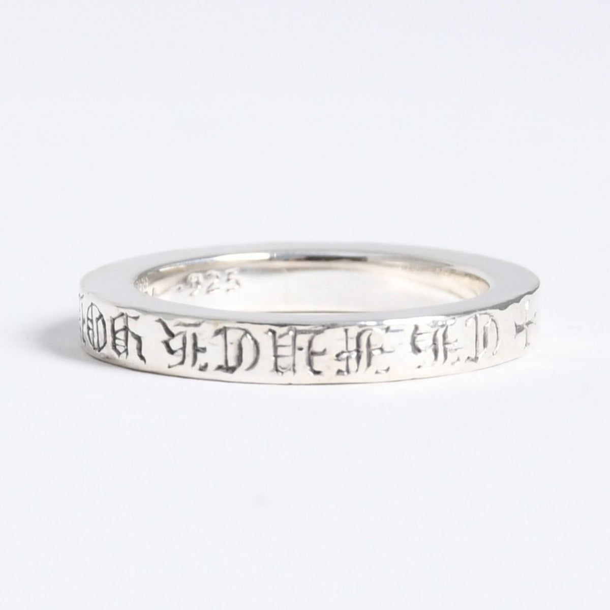 Chrome Hearts Spacer Fck You Ring 925 Sterling Silver — view 3