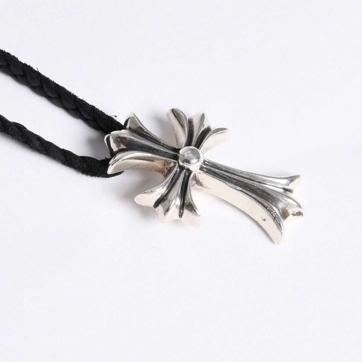Chrome Hearts CH CL Small CH Cross Boro Chip Blade Necklace — view 4