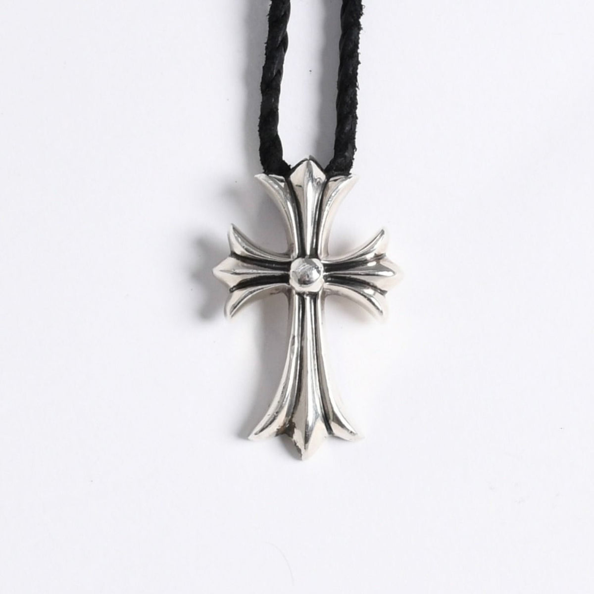 Chrome Hearts CH CL Small CH Cross Boro Chip Blade Necklace — view 2