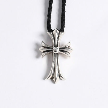 Chrome Hearts CH CL Small CH Cross Boro Chip Blade Necklace — view 2