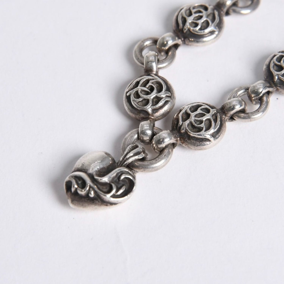 Chrome Hearts Clip Floral Ball Key Ring Key Holder — view 7