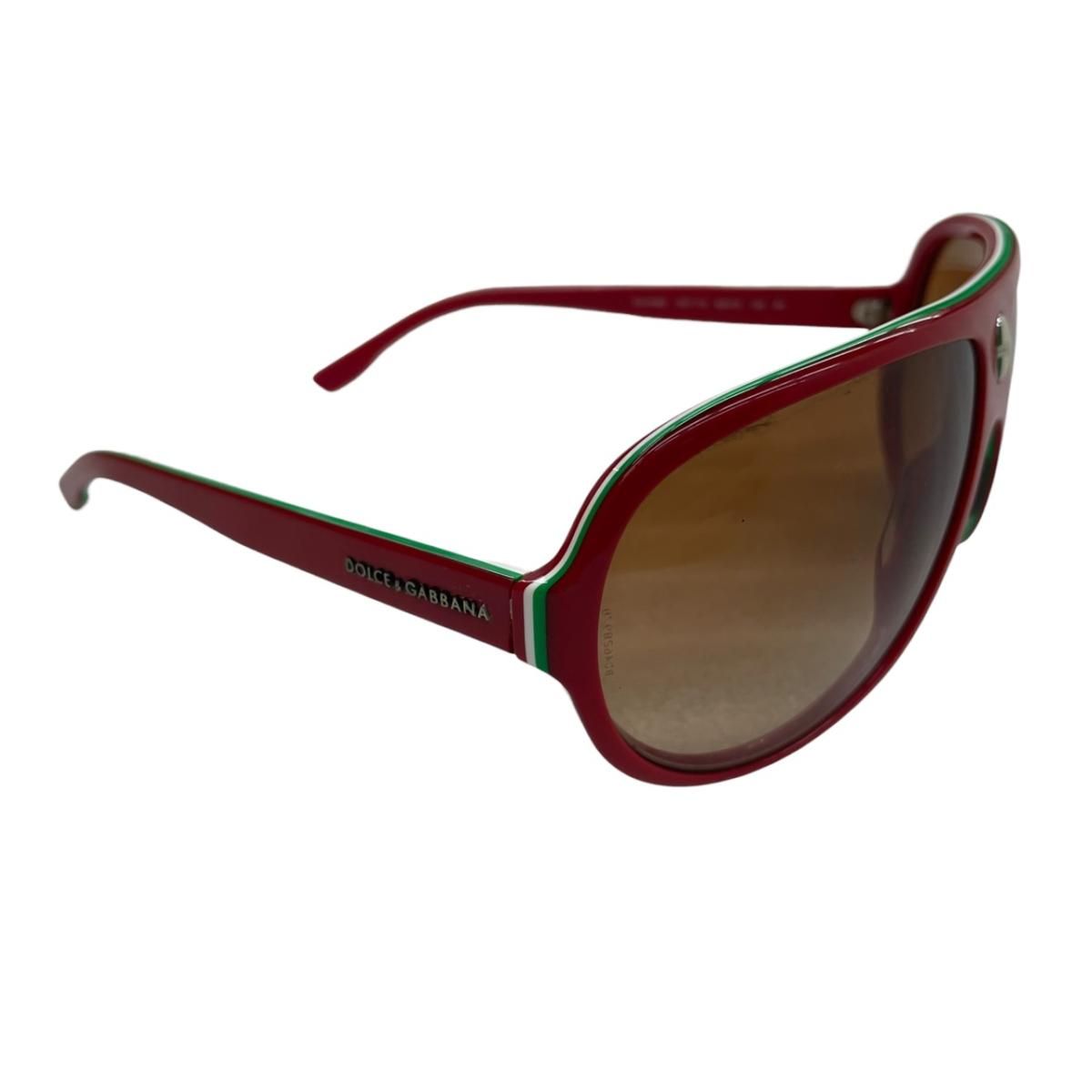Dolce & Gabbana Sunglasses 1507/13 Red D&G Eyewear — view 2