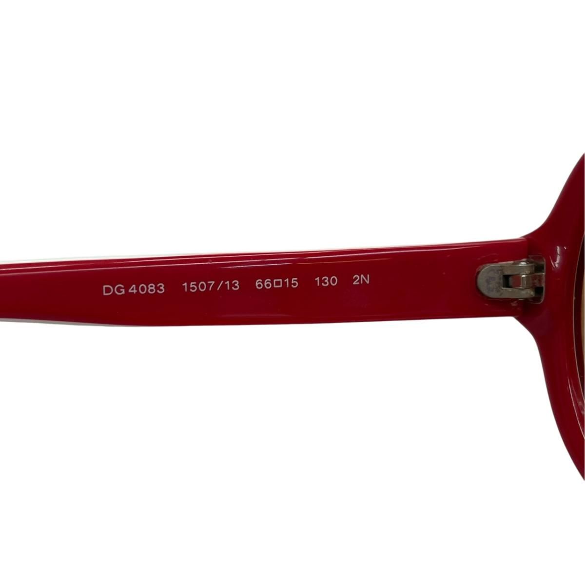 Dolce & Gabbana Sunglasses 1507/13 Red D&G Eyewear — view 6