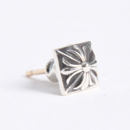 Chrome Hearts Stud Pyramid Pls Single Earrings 925 Sterling Silver — view 3