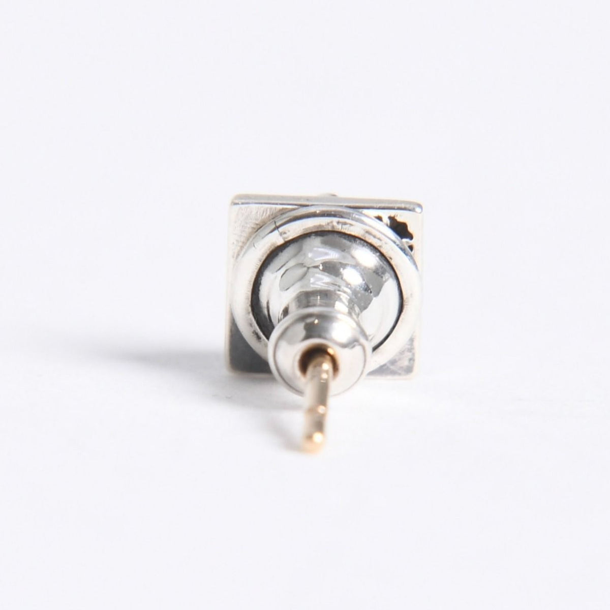 Chrome Hearts Stud Pyramid Pls Single Earrings 925 Sterling Silver — view 8
