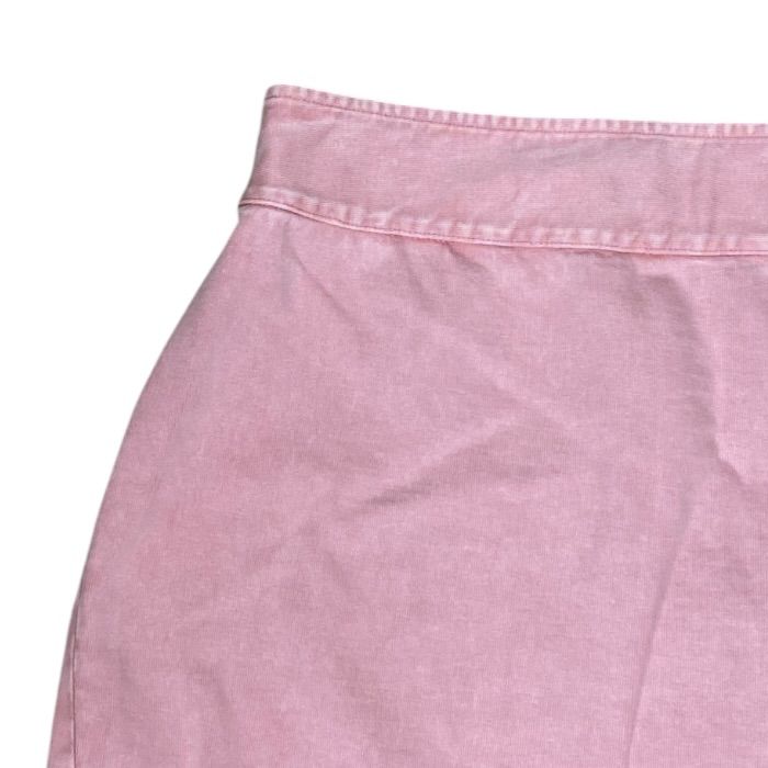 Louis Vuitton Mini Skirt Denim Asymmetric Cotton Pink — view 3