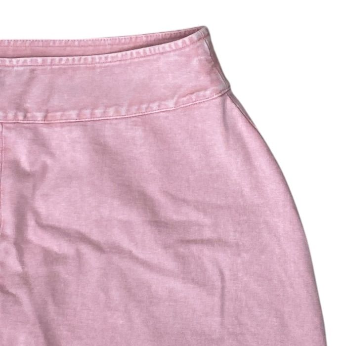 Louis Vuitton Mini Skirt Denim Asymmetric Cotton Pink — view 8
