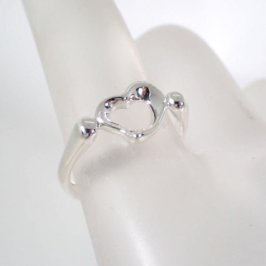 Tiffany & Co 925 Open Heart Ring — view 5