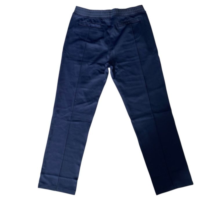 Louis Vuitton Trousers Jersey Pants Track Polyester Silk Navy — view 2