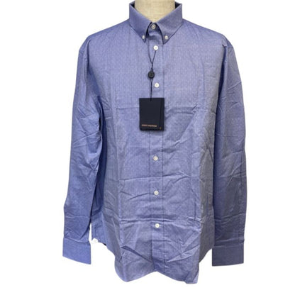 Louis Vuitton Long Sleeve Shirt Dot Pattern LV Logo Regular Fit Button Down